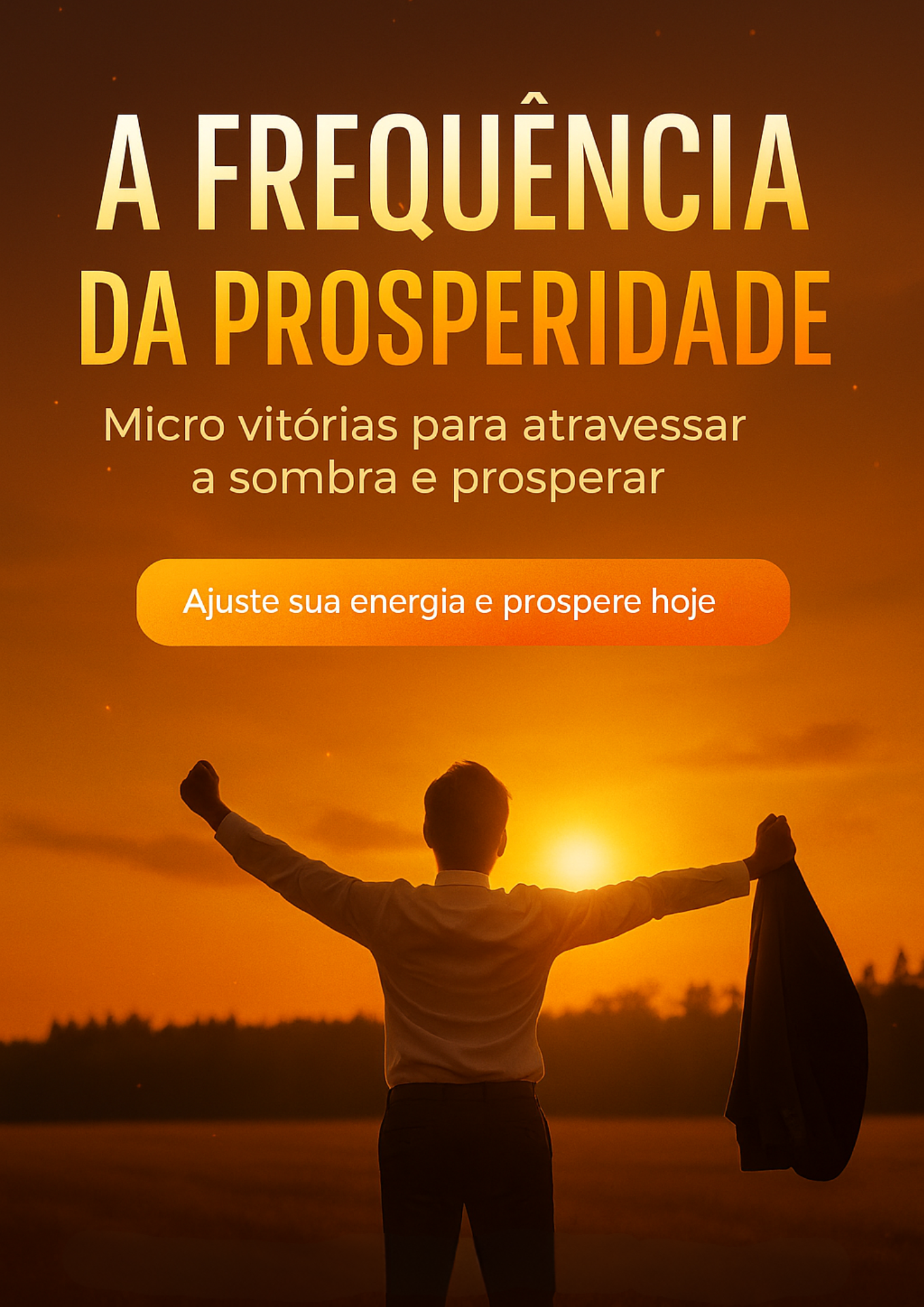 Mockup do livro Frequência da Prosperidade